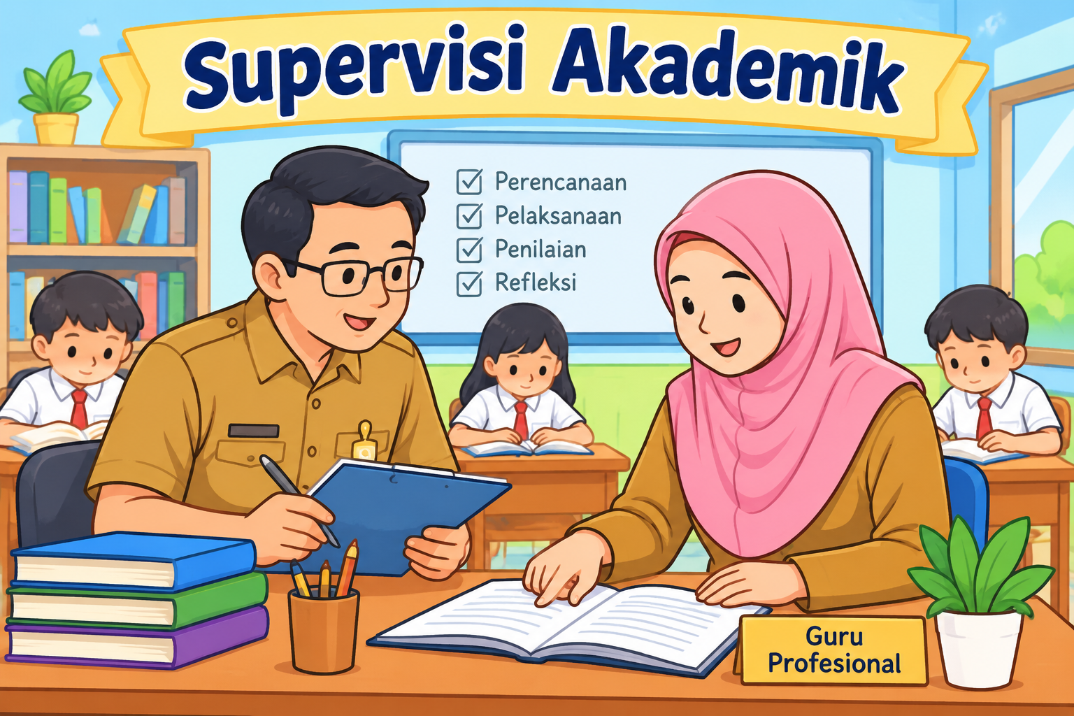 Ilustrasi Supervisi Akademik